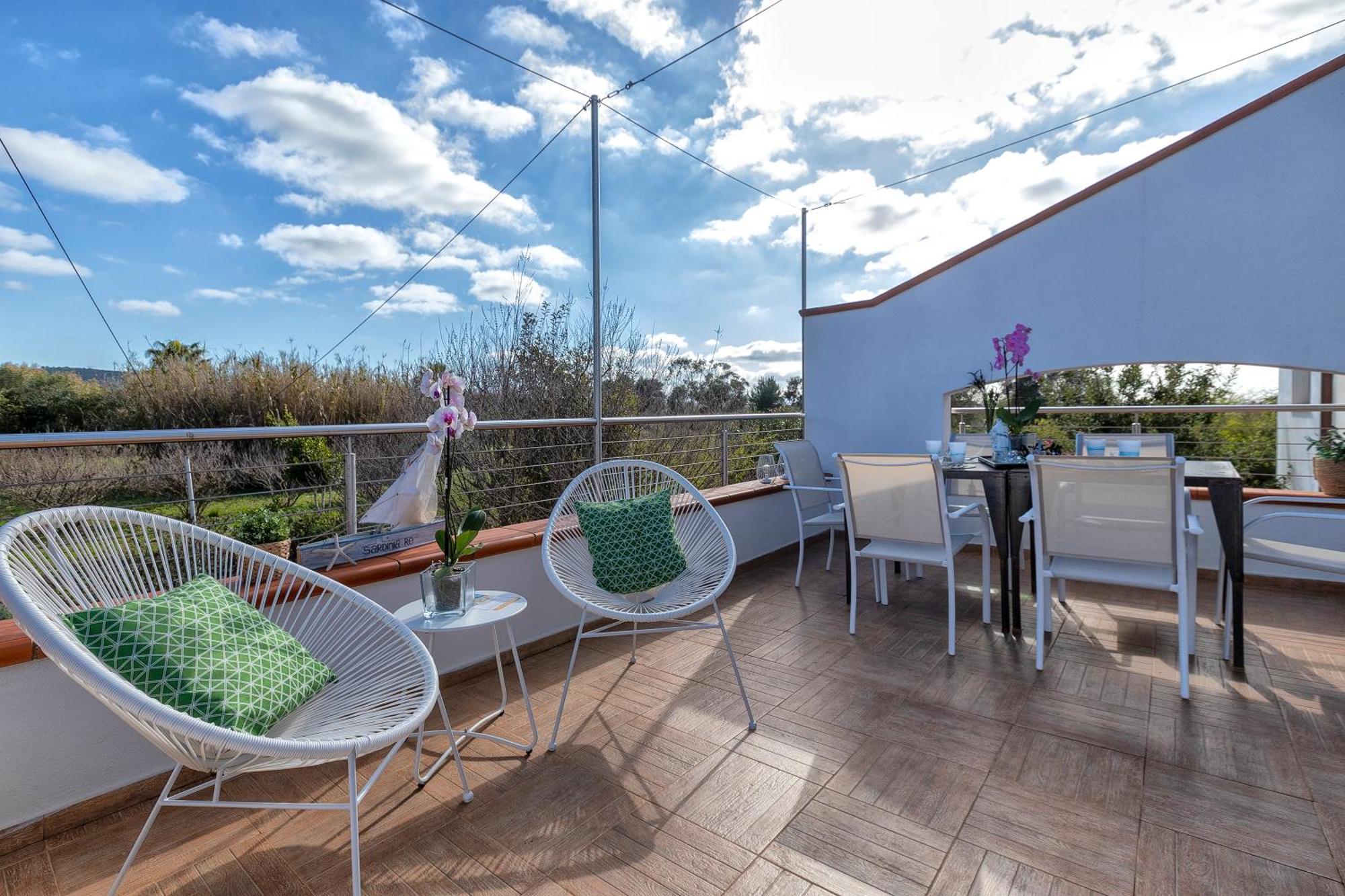 Sardinia Re - Villa Fioretta Flowers Apartments 奥尔梅多 外观 照片